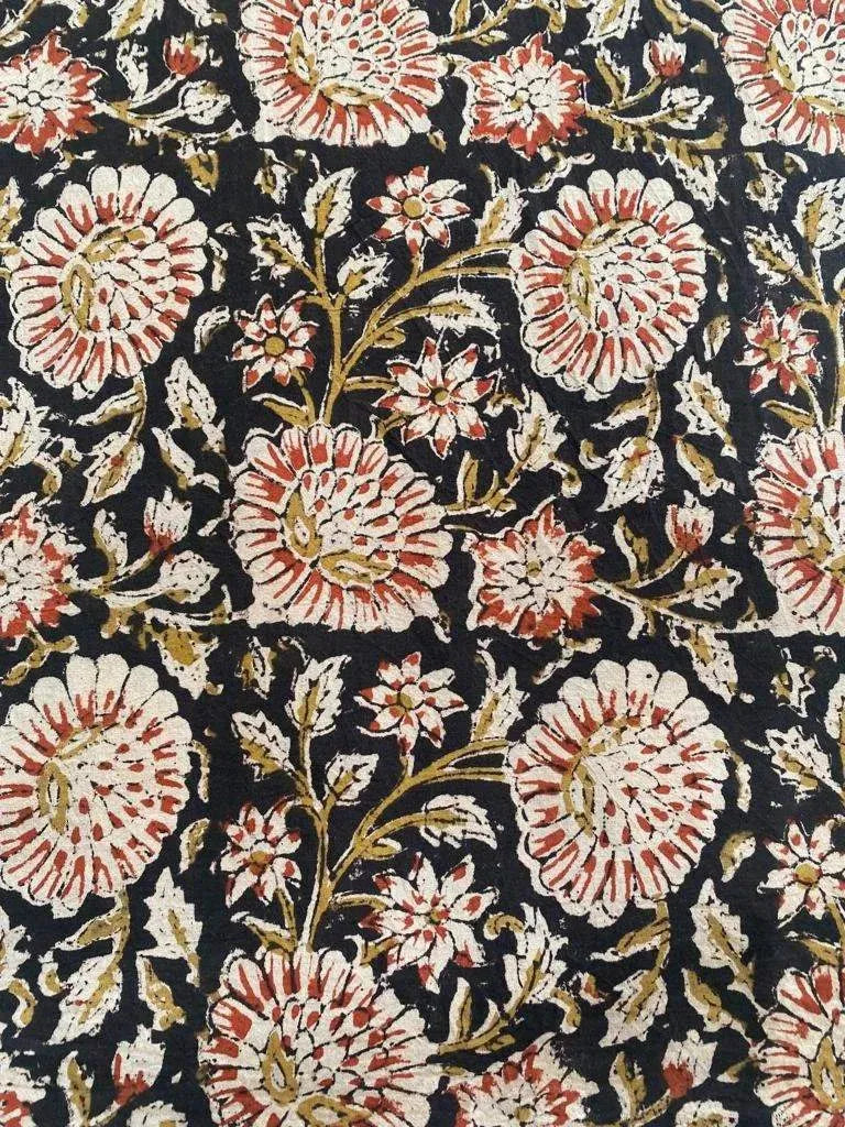 Yorell Indian Cotton Block Print Fabric
