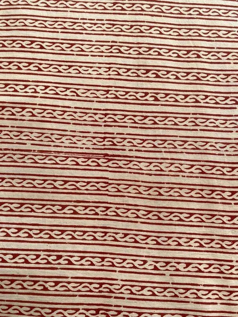 Tivara Indian Cotton Block Print Fabric