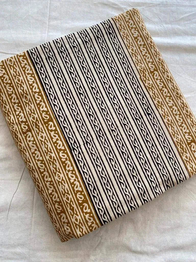 Aroden Indian Cotton Block Print Fabric