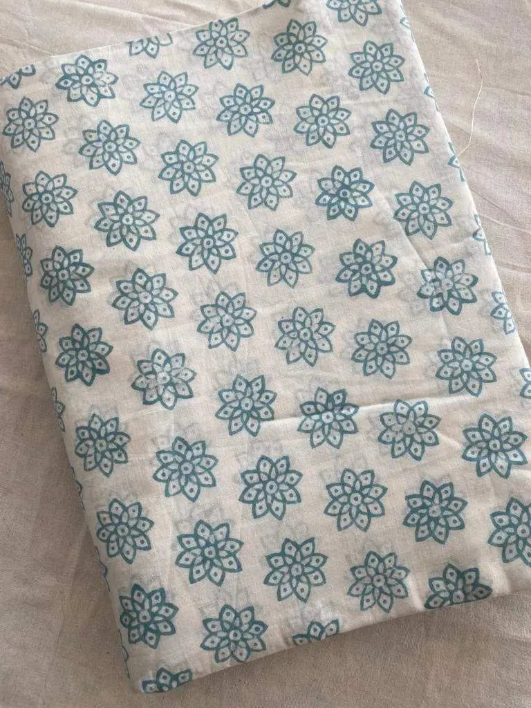 Kaerra Indian Cotton Block Print Fabric