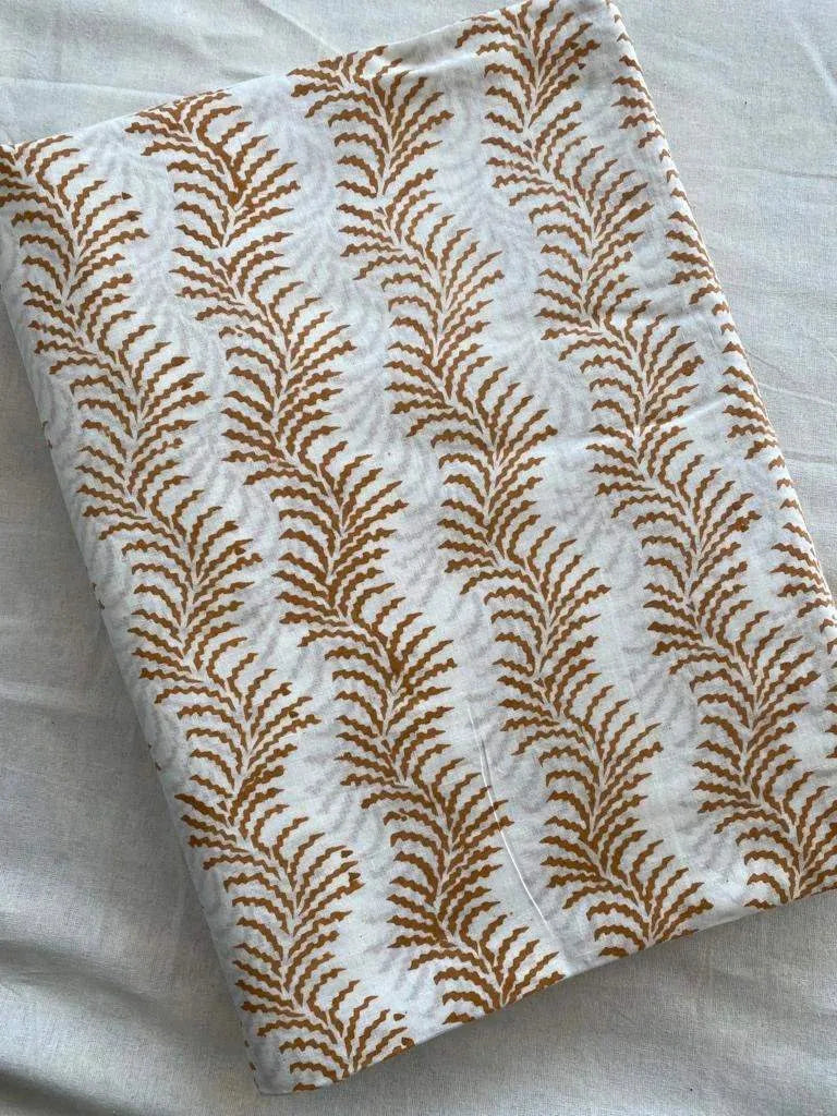 Rellis Indian Cotton Block Print Fabric