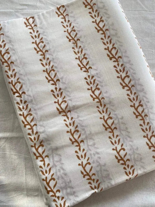 Cotton fabric, Fabric by yard, Hand printed fabric, Block Print Fabric, Indian Fabric