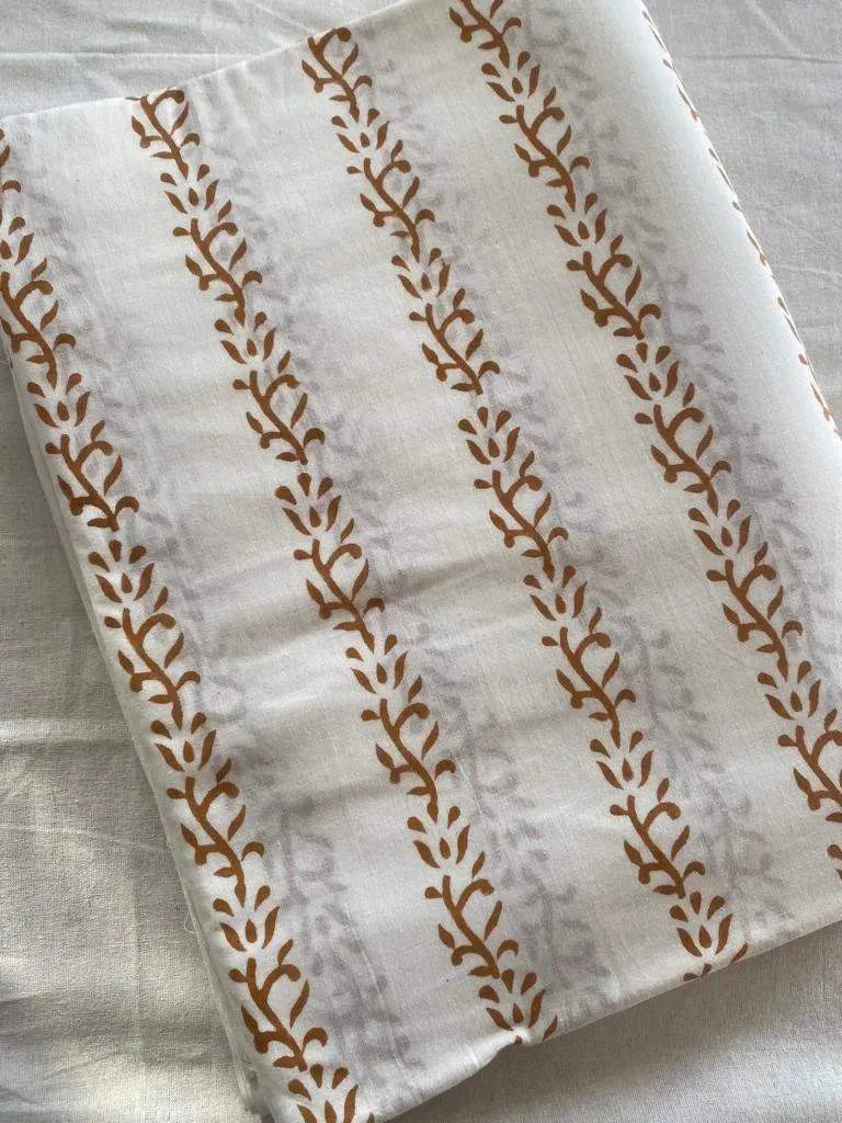 Nimrah Indian Cotton Block Print Fabric