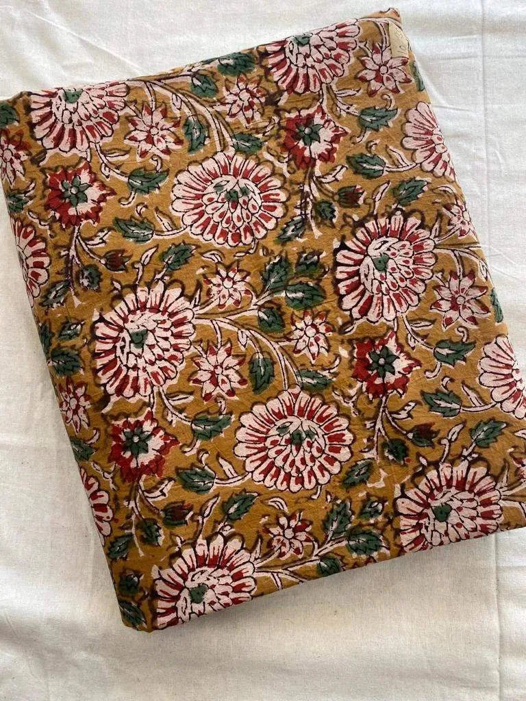 Eryla Indian Cotton Block Print Fabric