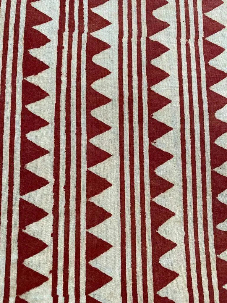 Polten Indian Cotton Block Print Fabric