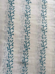 Indian Cotton Block Print Fabric by the Yard -Sewing and Quilting Fabric - Rohiyaan