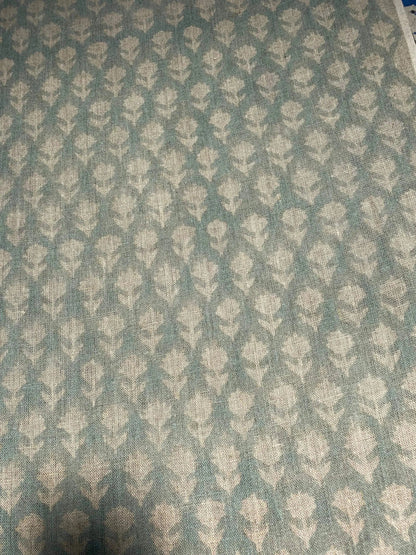 Motiffa Block Print Handloom Linen Fabric
