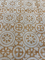 HAMMEL || Indian Hand Block Print Fabric, Indian Linen Fabric, Block Print Fabric, Designer Floral Printing Fabric, Upholstery fabric, - Rohiyaan