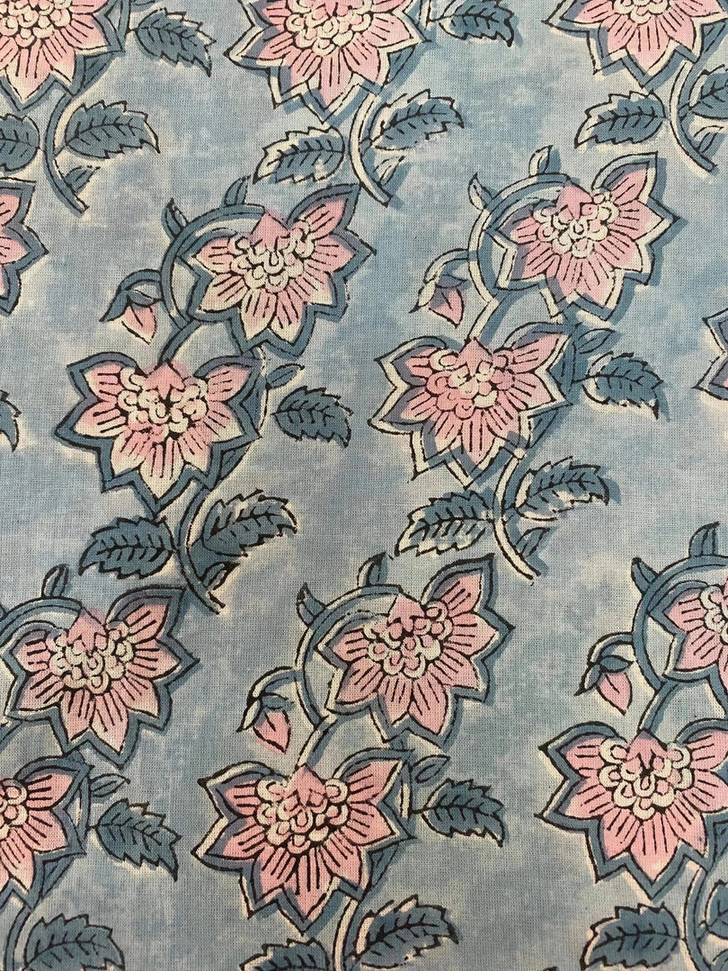 Dallin Indian Cotton Block Print Fabric