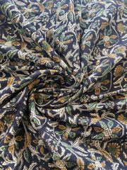 Yarnia Block Print Handloom Linen Fabric