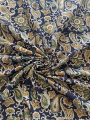 Satexa Block Print Handloom Linen Fabric