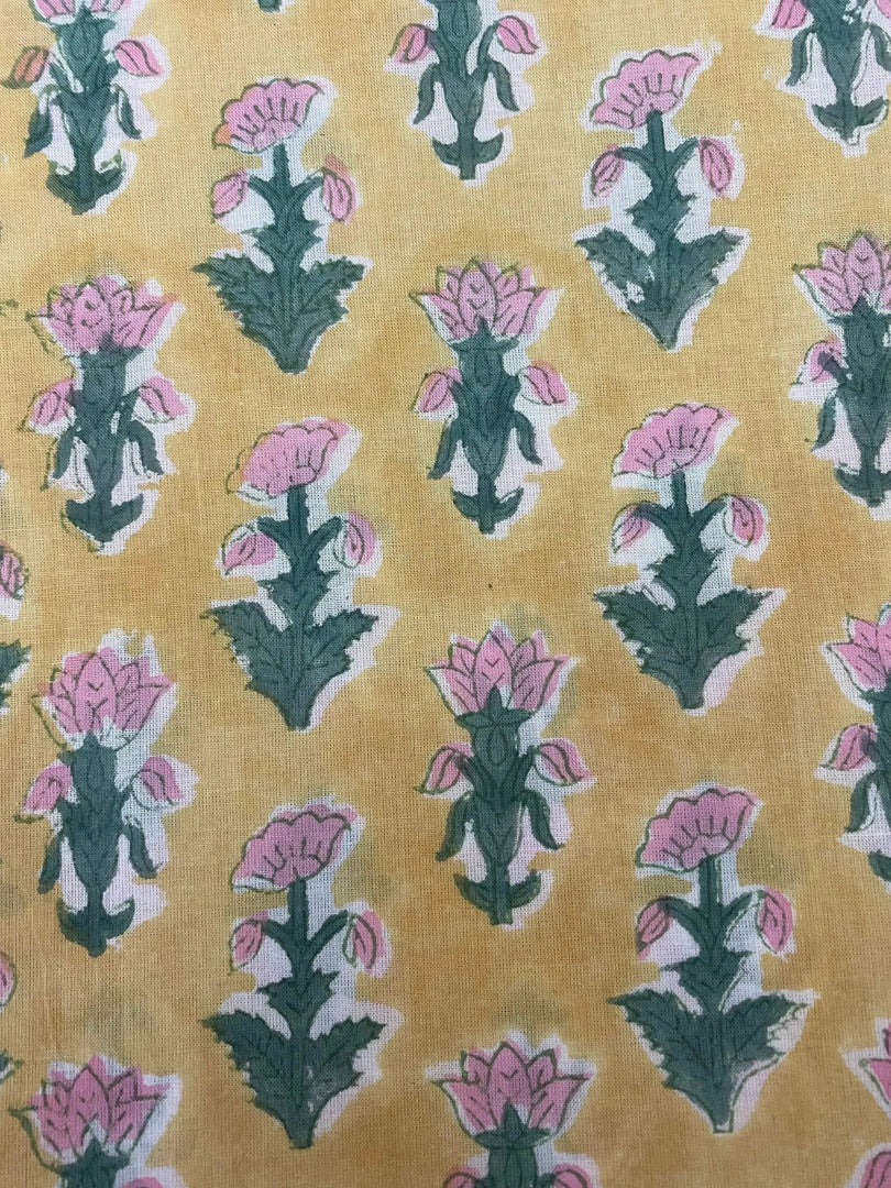 Volden Indian Cotton Block Print Fabric