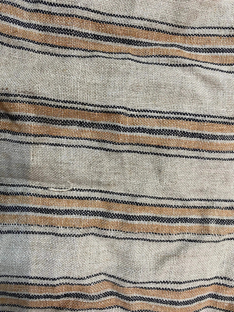 Elowra Block Print Handloom Linen Fabric