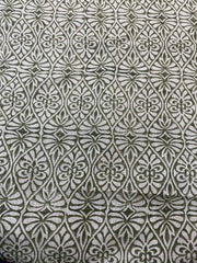 Sylwen Block Print Handloom Linen Fabric
