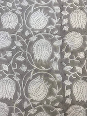 Cotton fabric, Fabric by yard, Hand printed fabric, Block Print Fabric, Indian Fabric