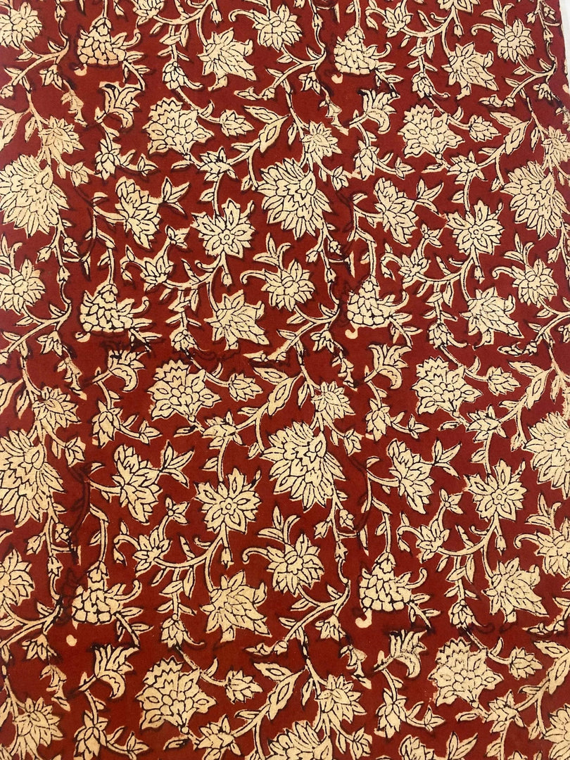 Mellowe Indian Cotton Block Print Fabric