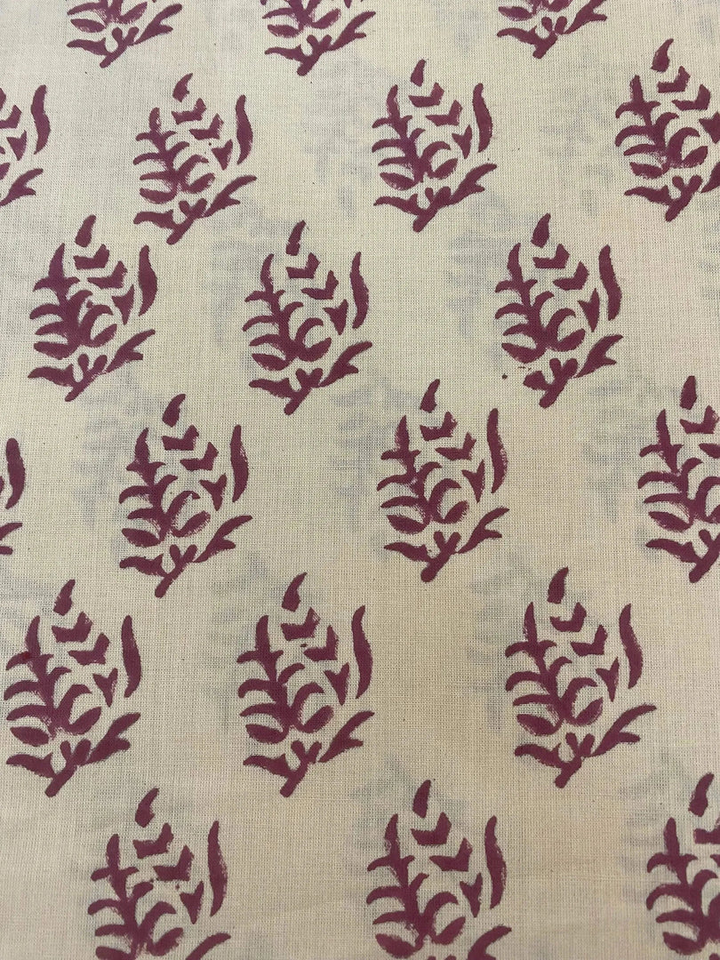 Vailyn Indian Cotton Block Print Fabric
