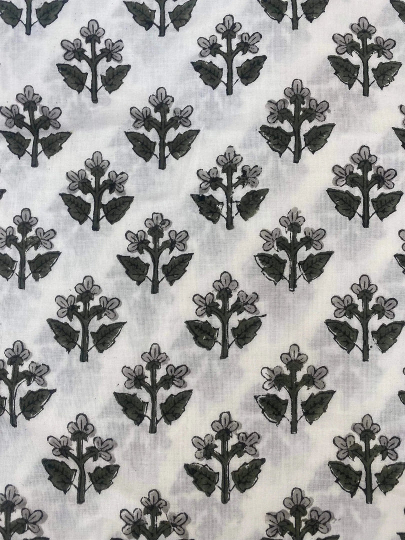 Vintor Indian Cotton Block Print Fabric