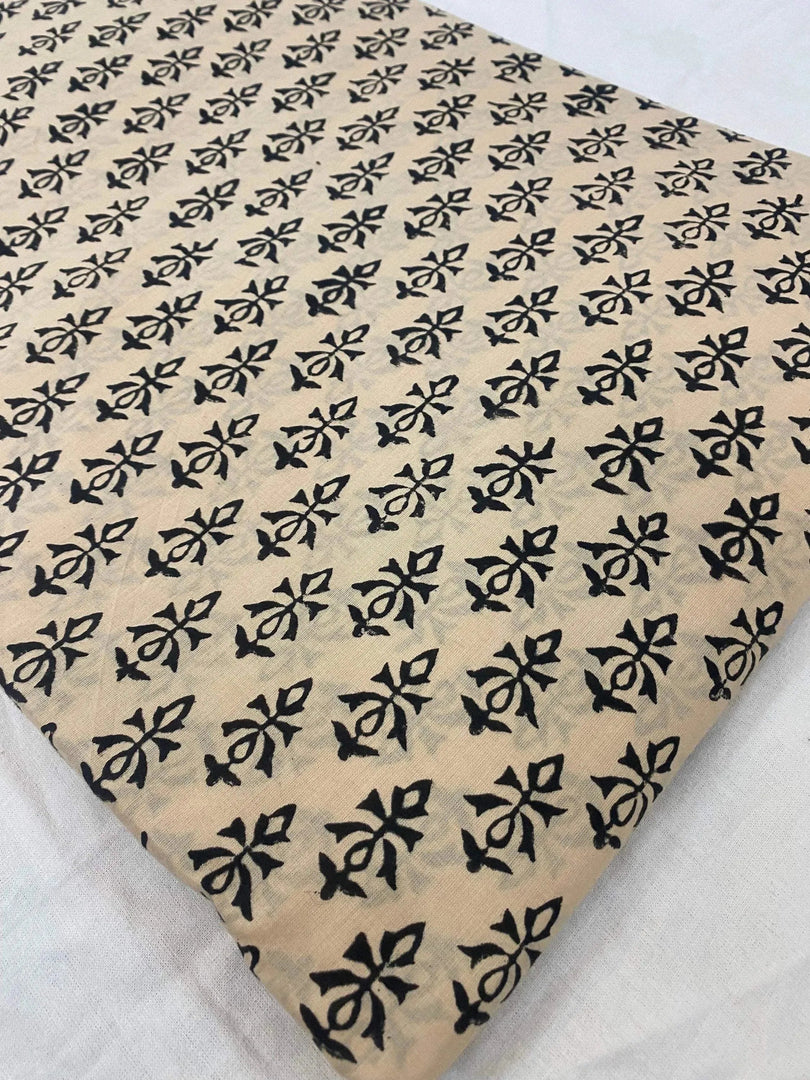 Zylith Indian Cotton Block Print Fabric