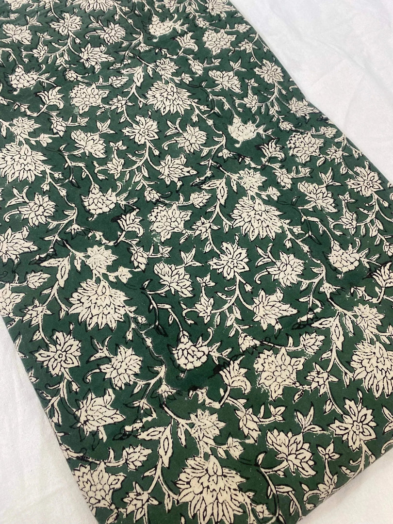 Morien Indian Cotton Block Print Fabric