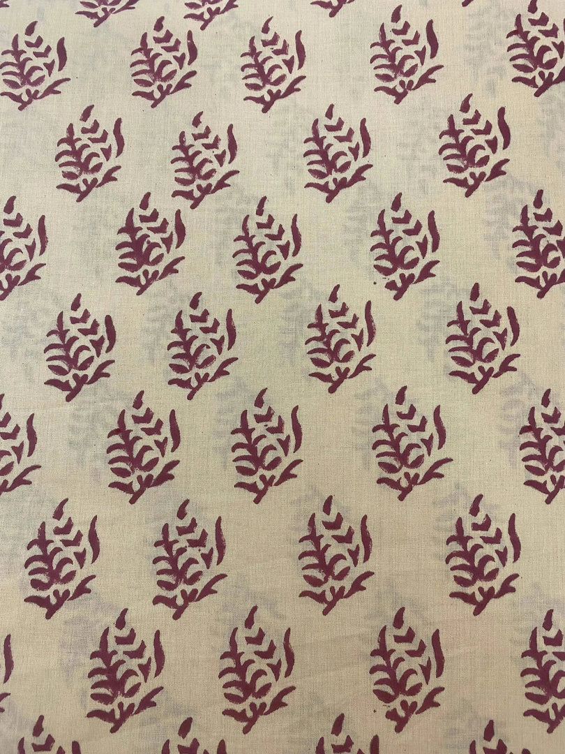 Vailyn Indian Cotton Block Print Fabric