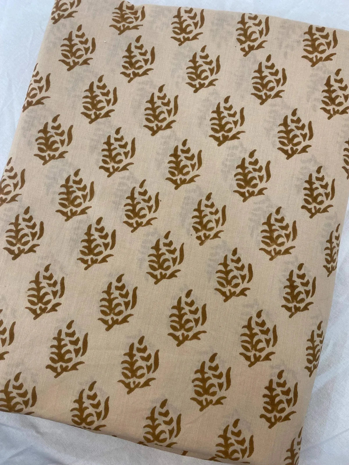 Ysella Traditional Block Print Cotton Fabric
