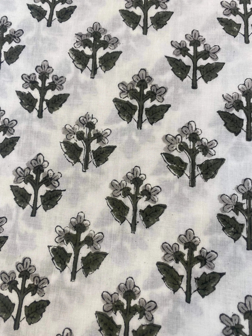 Vintor Indian Cotton Block Print Fabric
