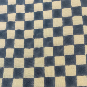Beige & Indigo Blue