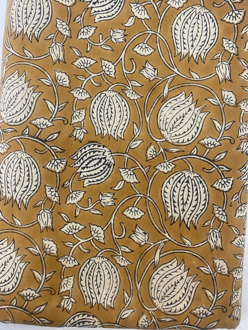 Valden Indian Cotton Block Print Fabric