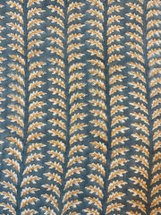 LILLIAN || Hand Block Printed Linen Fabric , Home Decor Best Linen Fabric for decor, pillows ,upholstery, curtain Fabric , Chair Fabric - Rohiyaan