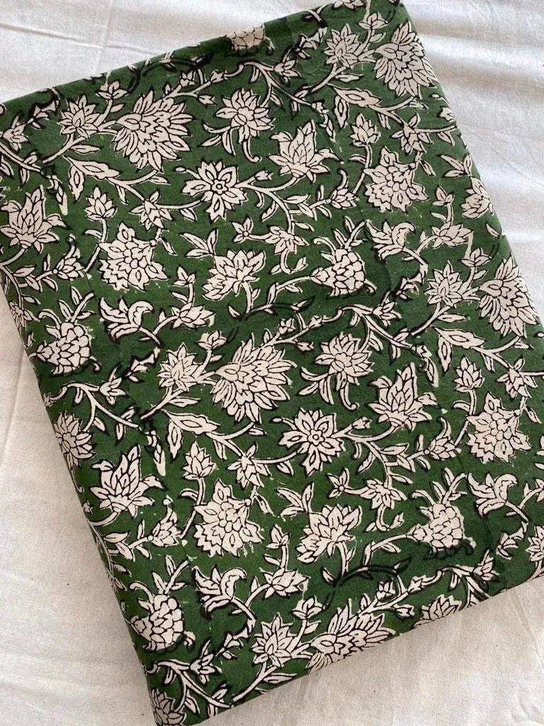 Auriah Indian Cotton Block Print Fabric