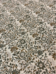 Lauren Hand Block Printed Linen Fabric