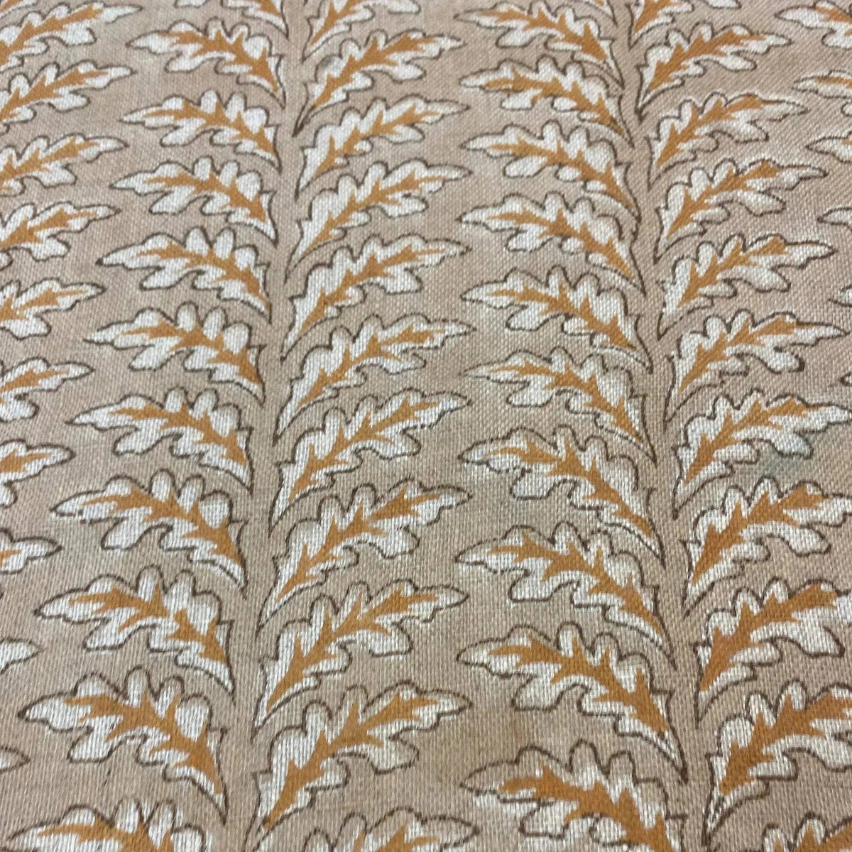 Fiona Hand Block Print Linen Fabric