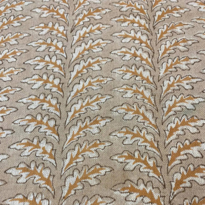 Fiona Hand Block Print Linen Fabric