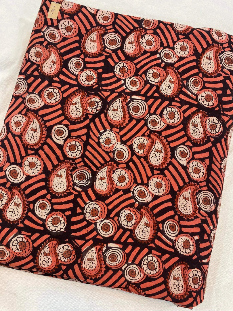 Phorel Indian Cotton Block Print Fabric