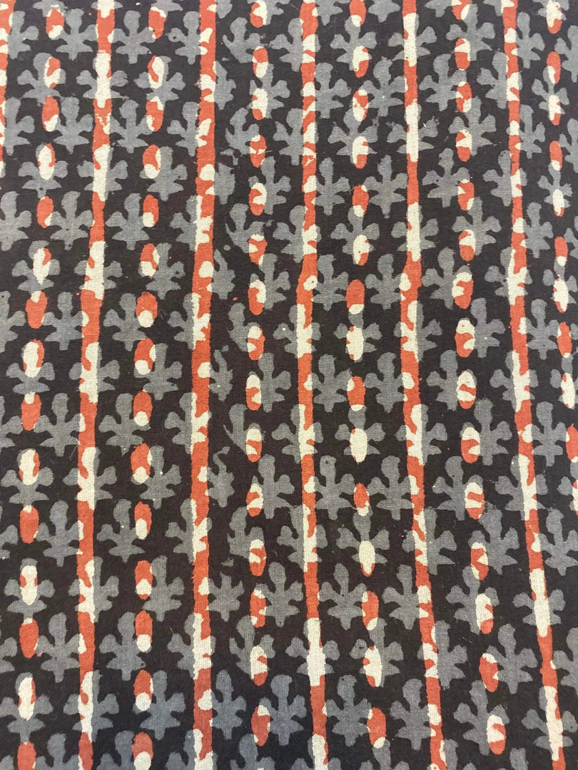 Tyrren Indian Cotton Block Print Fabric