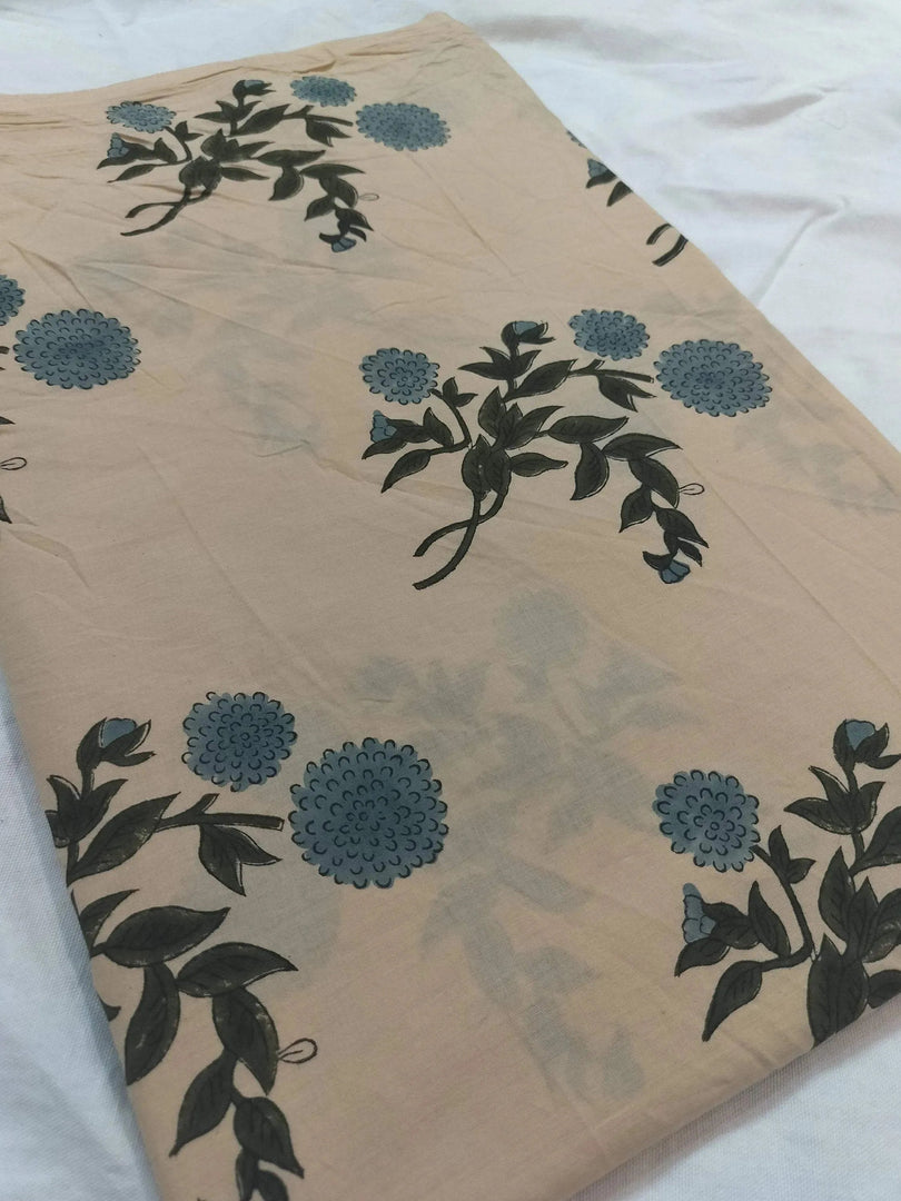 Frosha Indian Cotton Block Print Fabric