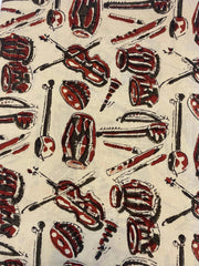 Cotton fabric, Fabric by yard, Hand printed fabric, Block Print Fabric, Indian Fabric