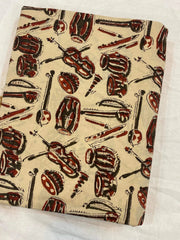 Beautiful Hand Block Printed Fabric, Cotton Fabric, Indian Fabric, fabric by yard, Block Printed Cotton womens clothing - Rohiyaan