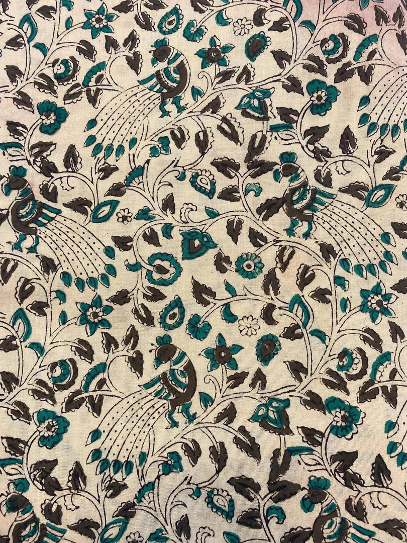 Marrowe Indian Cotton Block Print Fabric