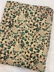 Beautiful Hand Block Printed Fabric, Cotton Fabric, Indian Fabric, fabric by yard, Block Printed Cotton womens clothing - Rohiyaan