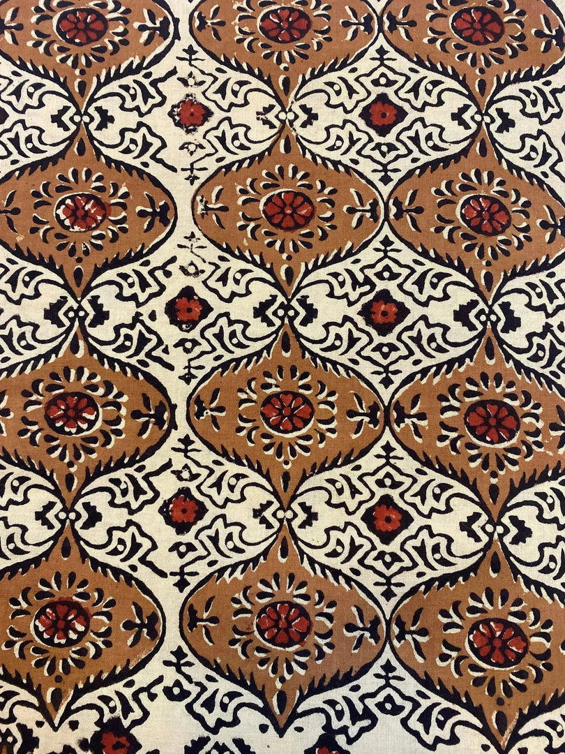 Flinter Indian Cotton Block Print Fabric