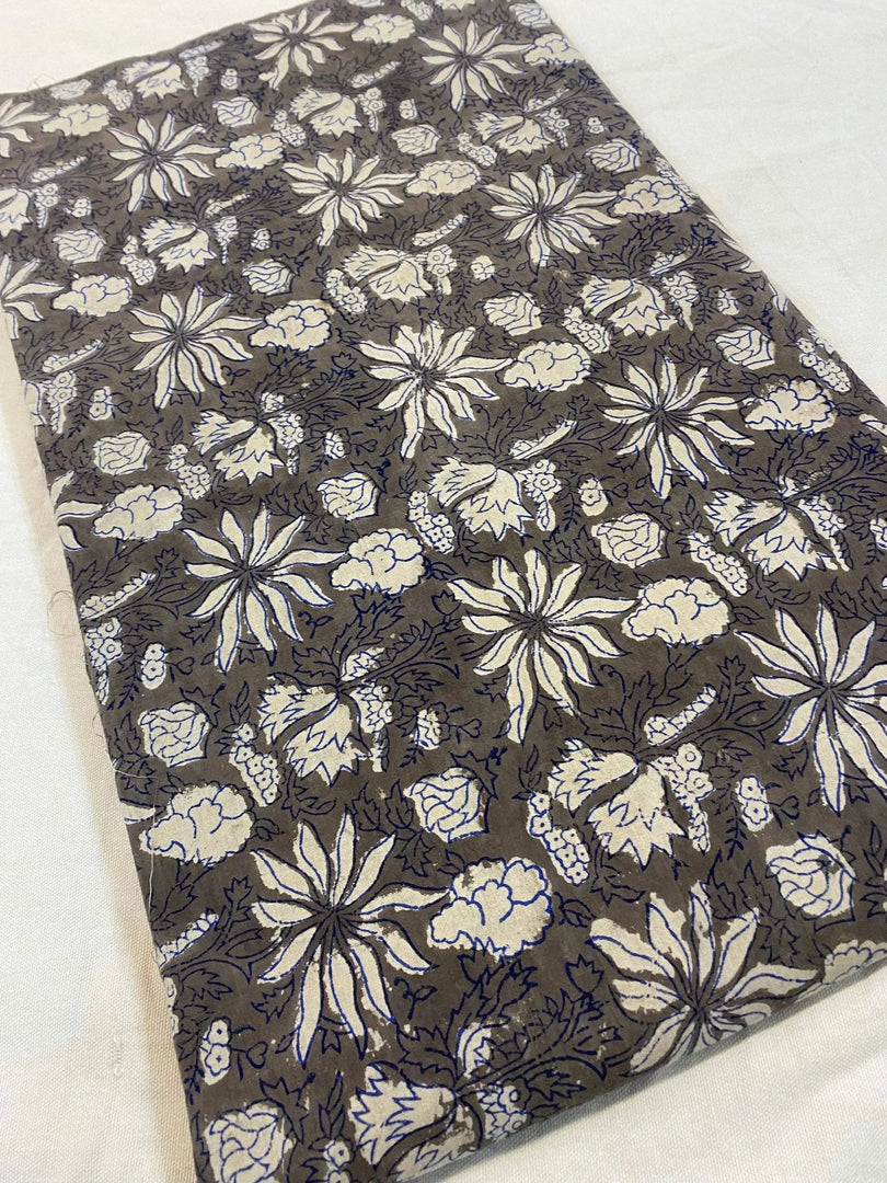 Auralie Indian Cotton Block Print Fabric