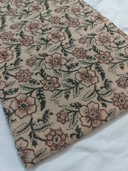 Beautiful Hand Block Printed Fabric, Cotton Fabric, Indian Fabric, fabric by yard, Block Printed Cotton womens clothing - Rohiyaan