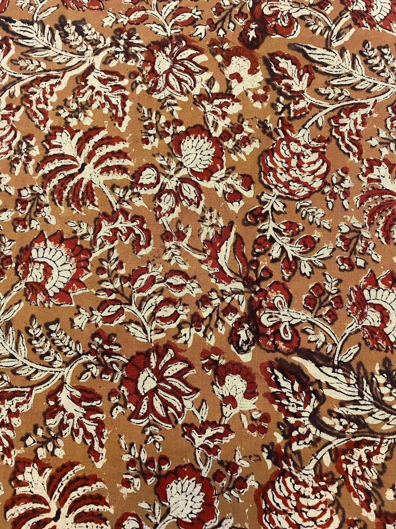 Kyrrel Indian Cotton Block Print Fabric