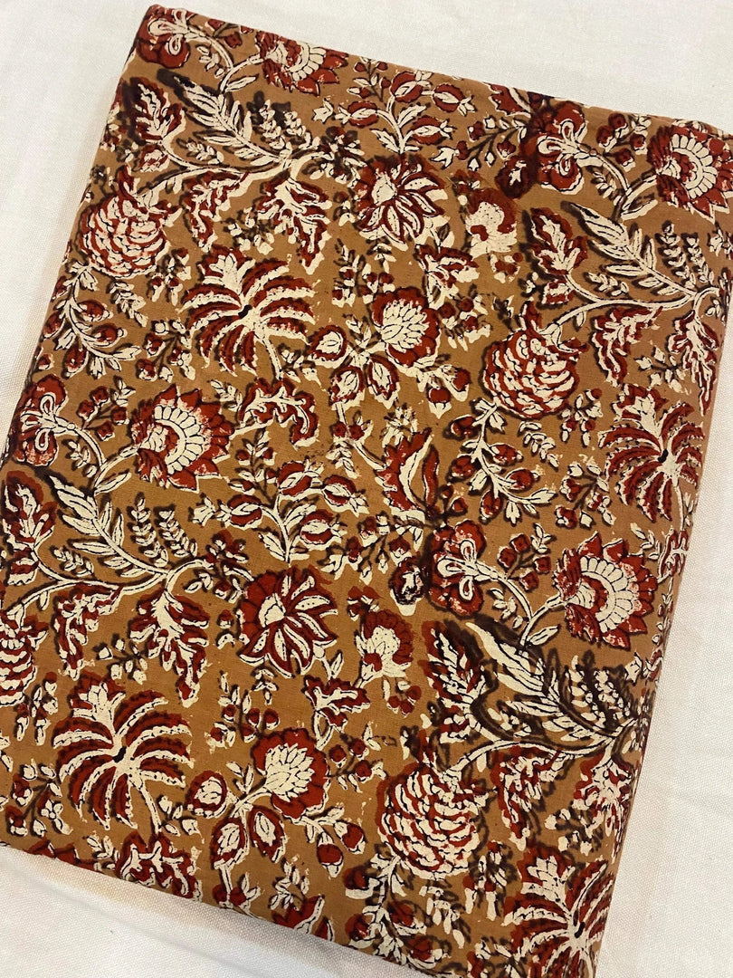 Kyrrel Indian Cotton Block Print Fabric