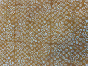 Therelle Block Print Handloom Linen Fabric