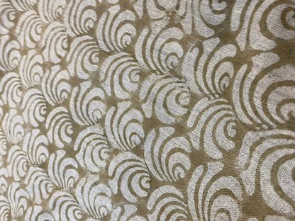 Darelyn Block Print Handloom Linen Fabric
