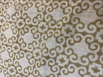 Wesira Block Print Handloom Linen Fabric