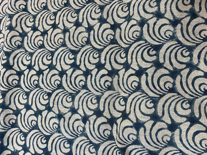 Orlina Block Print Handloom Linen Fabric